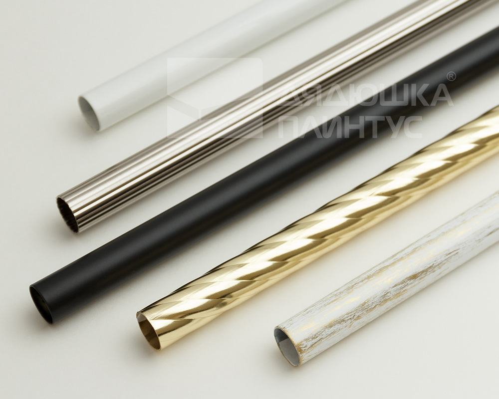 Карниз двухрядный кованый УЮТ d25мм 3,2м Сталь