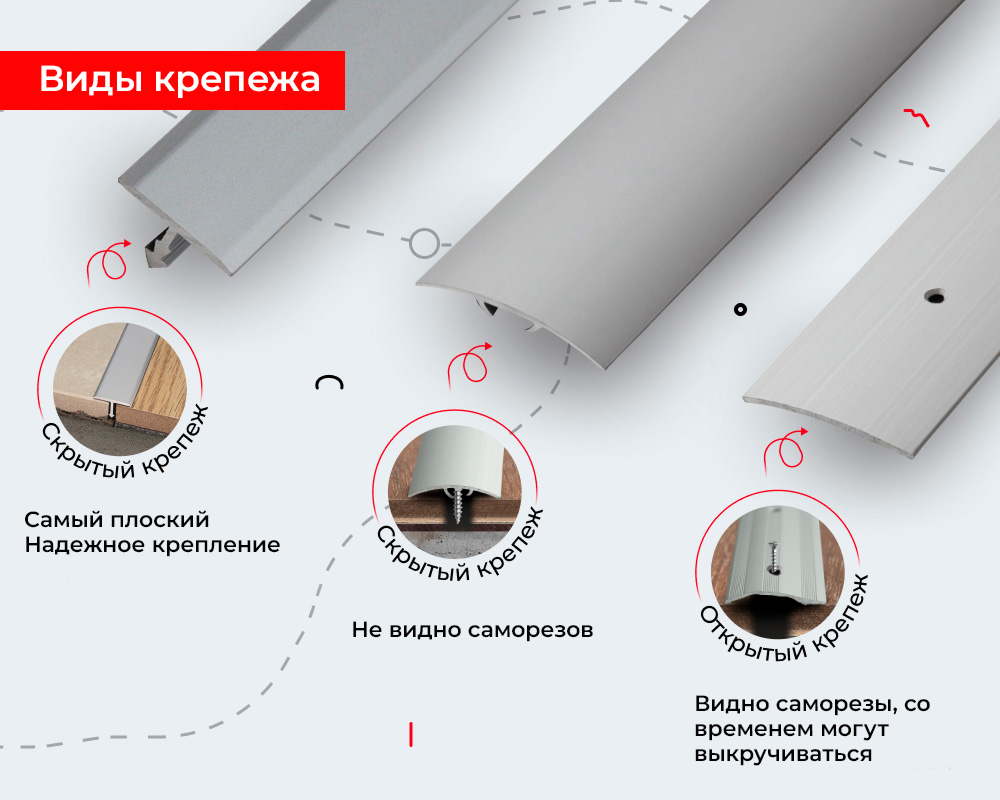 Порог одноуровневый Т 40.2700.282 Дуб светлый