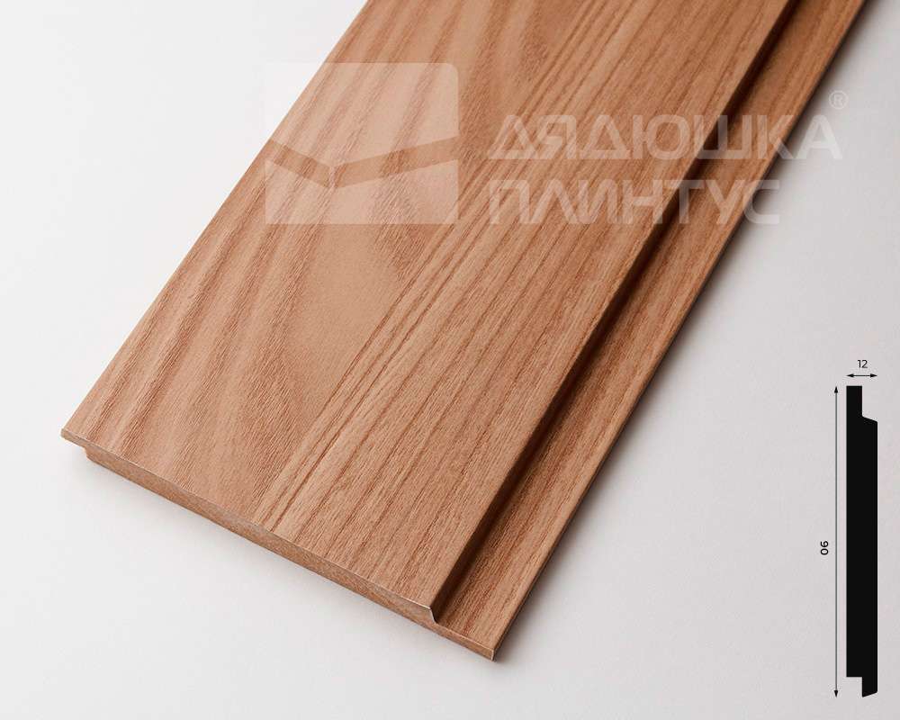 Панель МДФ ACUPAN 61.08.90503.95 плоская 12х90х2760 мм Эльм натуральный