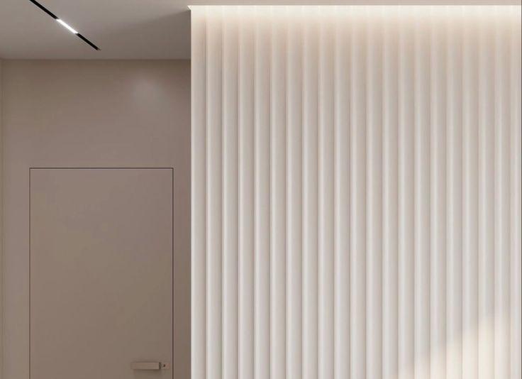 Стеновая панель Волшебная Палочка 103. 2700*120*12 мм Белая под покраску