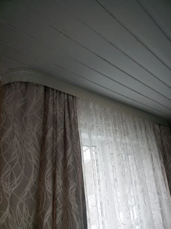 Планка ПВХ Завиток МАГЕЛЛАН 7см 25м Серебро/Белый. Цена за 1 метр