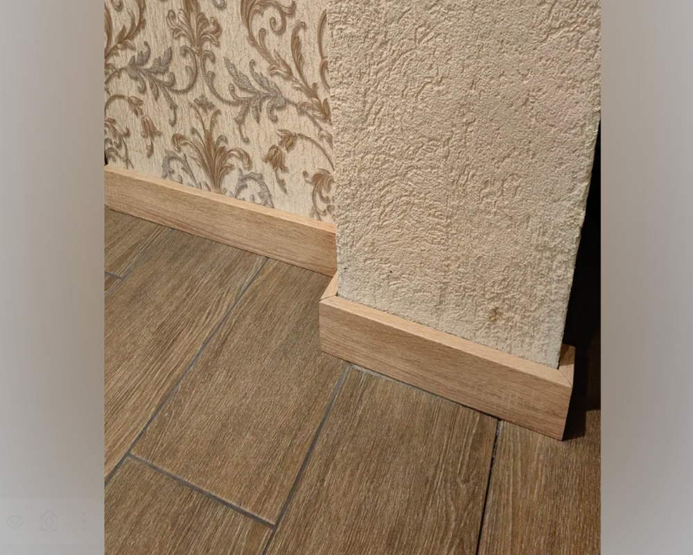 Плинтус напольный Salag Alpha 80 КЛ Домб Крюгер 2,4м