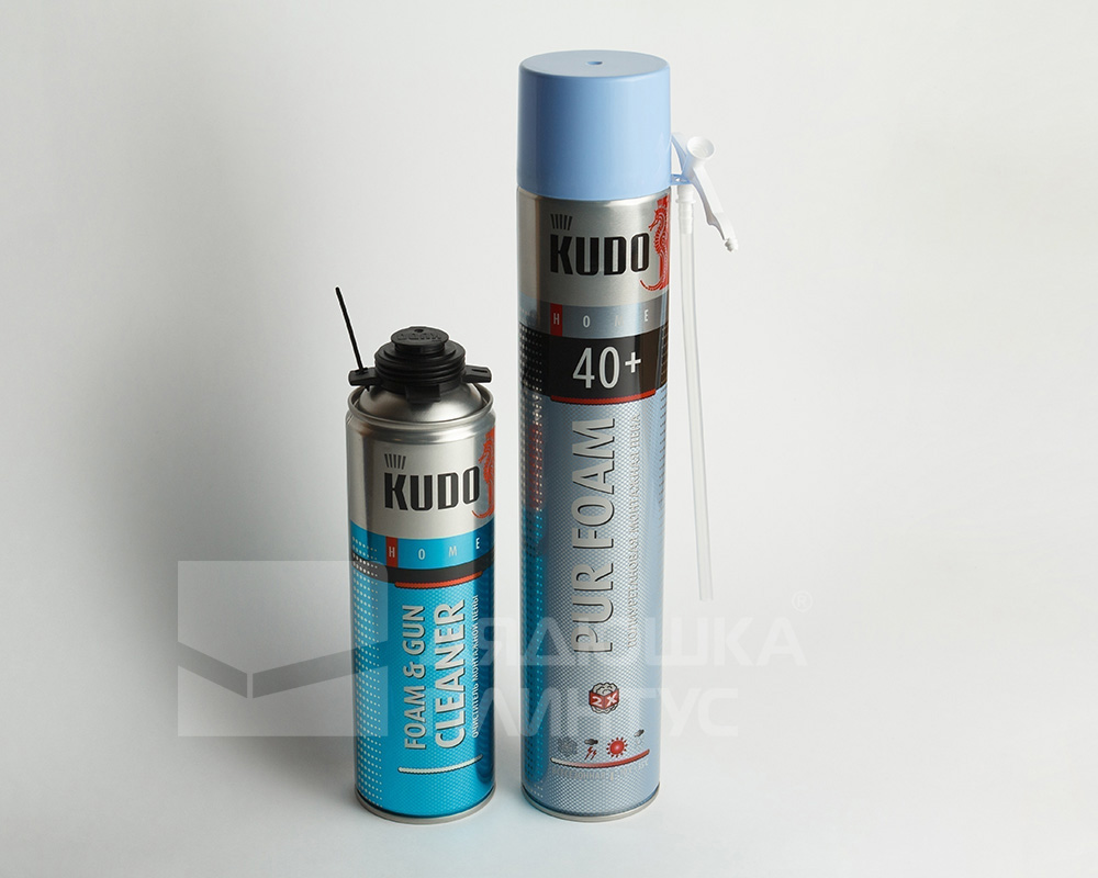 Очиститель для монтажной пены KUDO HOME FOAM GUN CLEANER 650мл