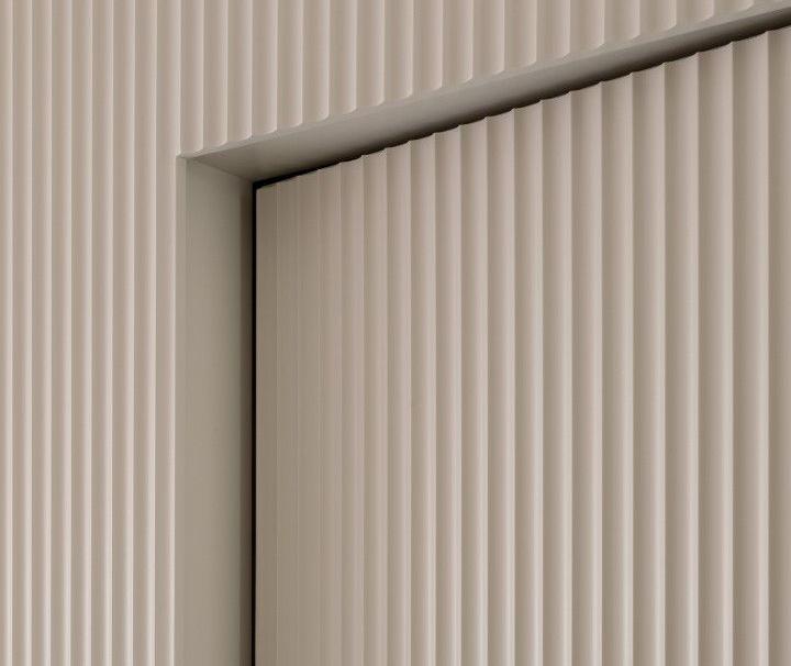 Стеновая панель Волшебная Палочка 106. 2700*120*12 мм Белая под покраску