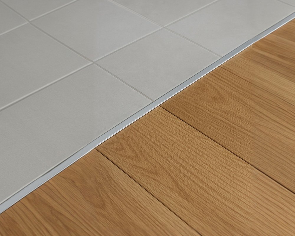 Т-образный порог для кварцвинила 10*4,5 мм 2,7м Хром PCRBC 1045