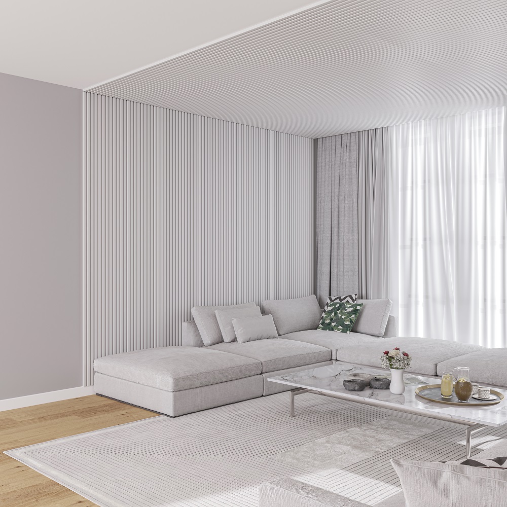 Рейка завершающая с монтажной планкой для панелей МДФ 2,75м L07 Ель сибирская