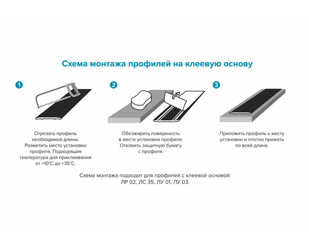 Самоклеящийся порог ЛС 35.1800.4091 Дуб темный