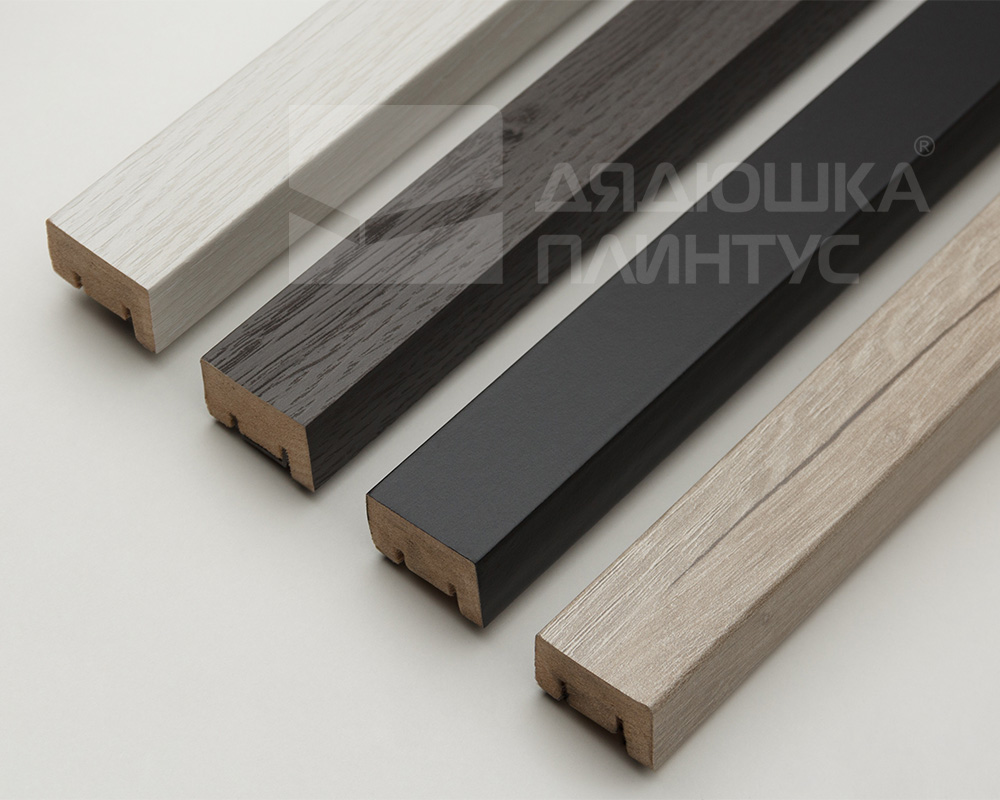 Рейка завершающая с монтажной планкой для панелей МДФ 2,75м L07 Ель сибирская