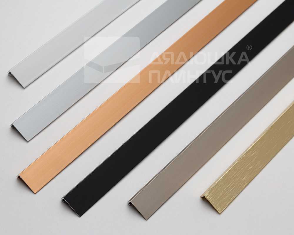 Микроплинтус MSAPL 02.2700.15 Анод черный