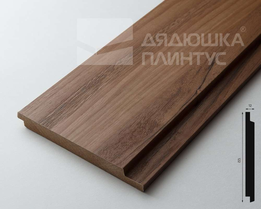 Панель МДФ ACUPAN 61.08.122503.92 плоская 12х122х2760 мм Орех светлый