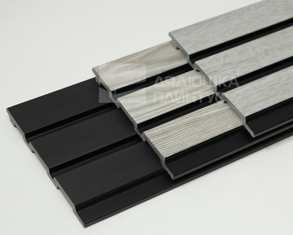 Панель вспененный полистирол ГРЕЙС 3D RAIL 120*2700 мм.  Береза