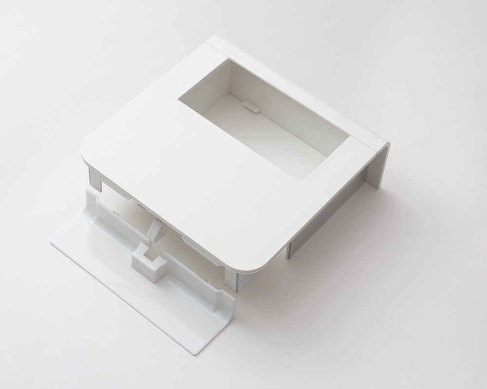 Декоративная накладка на монтажный бокс 1компл. Белый