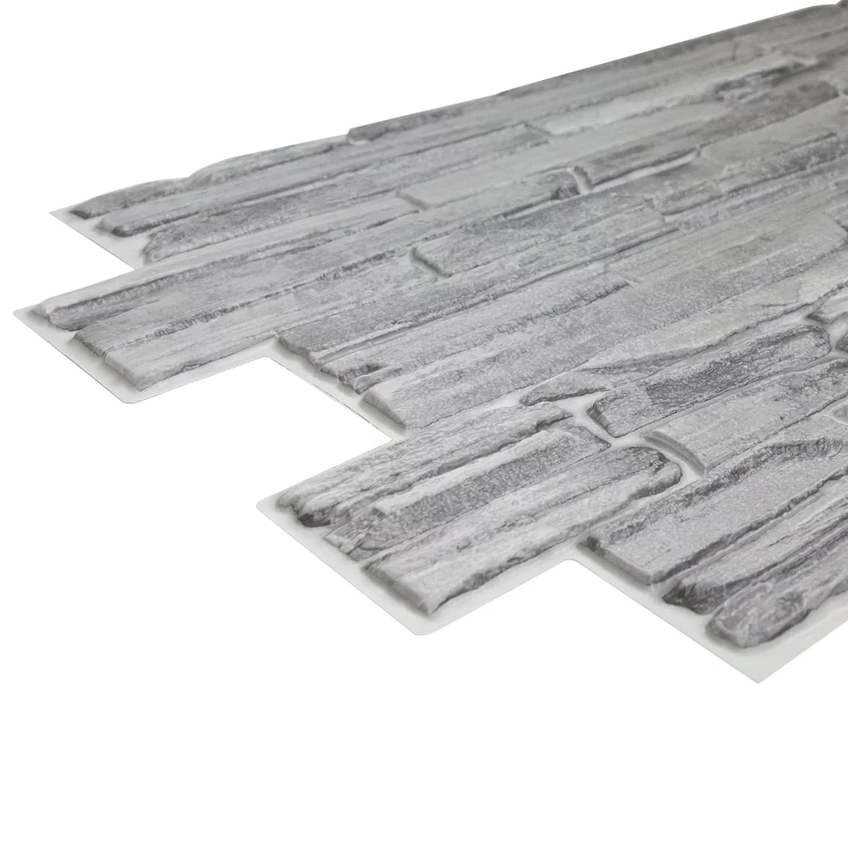 Панель ПВХ ГРЕЙС 980*500 10шт/уп Сланец Классический. Цена указана за 4,9 м²