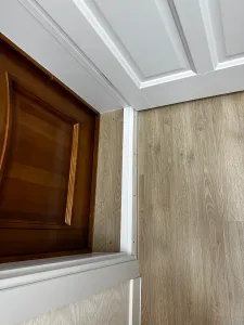 Порог угловой ПУ 01.1800.01л Серебро