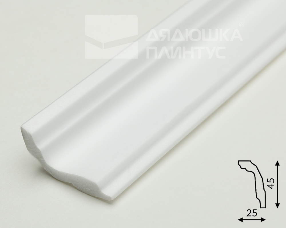 Карниз потолочный NMC LX-49 45*23мм 2м