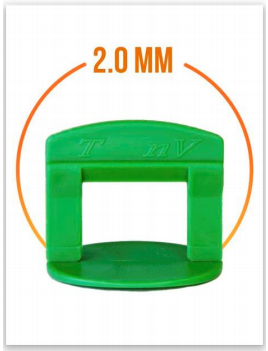 Зажим MAXI 2 мм 50 шт/уп