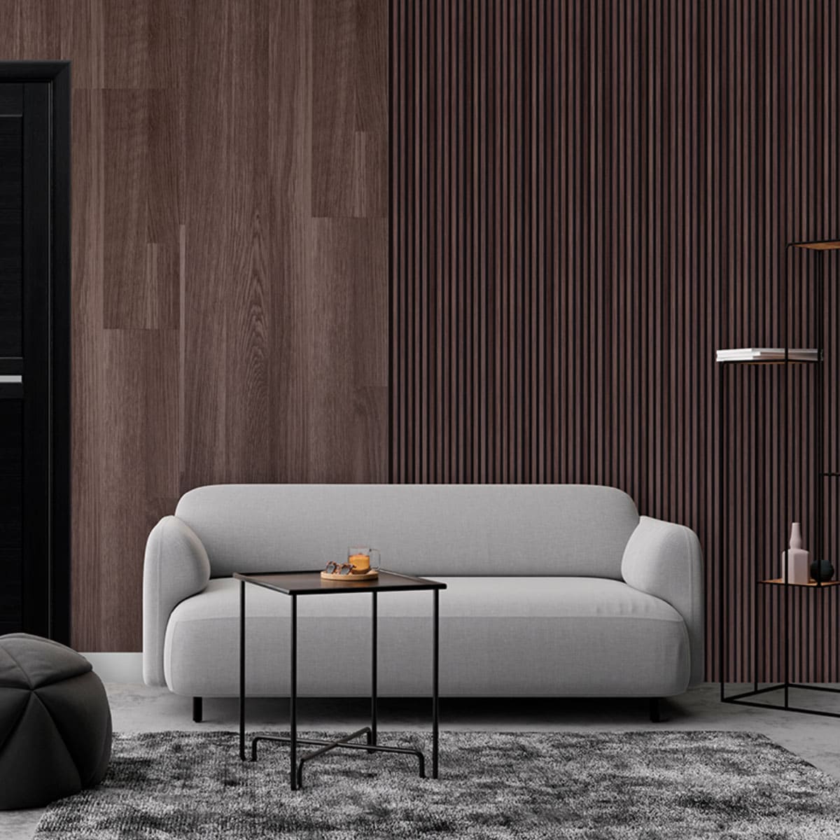 Панель вспененный полистирол  ГРЕЙС 3D RAIL EAST 120*2700 Дуб рустикальный