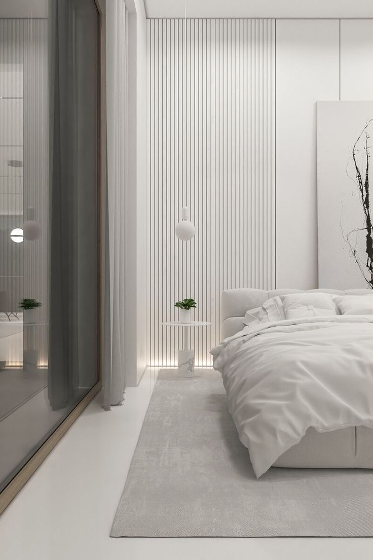 Стеновая панель Волшебная Палочка 105. 2700*120*12 мм Белая под покраску