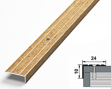 Порог угловой ПУ 01.1800.086 Пробка